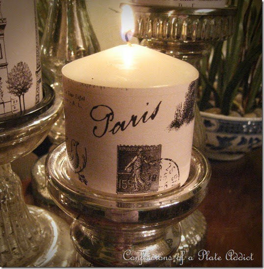 CONFESSIONS OF A PLATE ADDICT Parisian Inspired Candles...and a Much